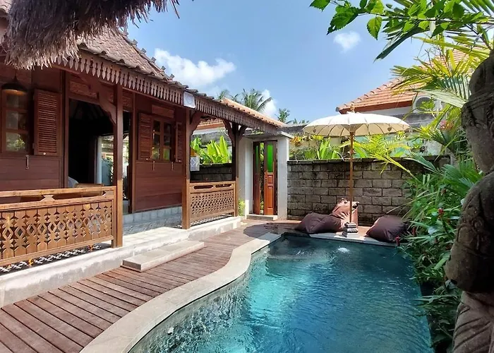 Chic 1br Romantic & Private Pool At Puri Bhawana Убуд