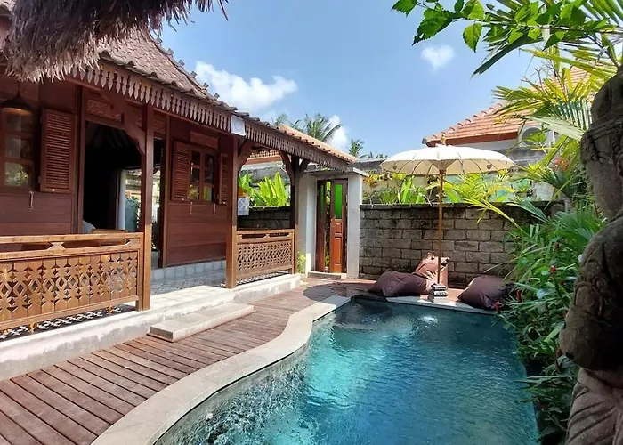 Chic 1br Romantic & Private Pool At Puri Bhawana Вилла Убуд